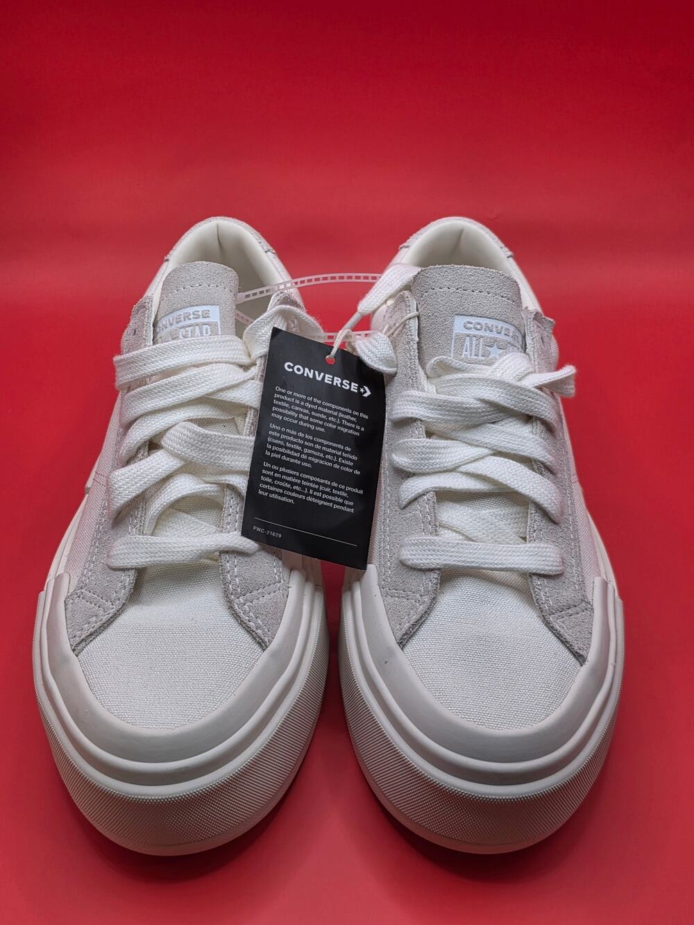 Converse Chuck Taylor All Star Cruise Platform Egret Womens 7.5 Sneakers NWOB